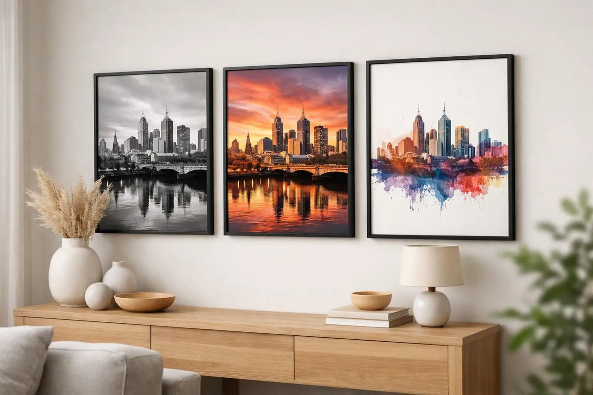 10 Best Melbourne Skyline Print Ideas for Home - CJL Captures
