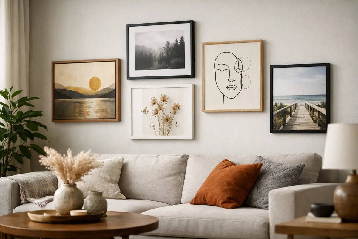 Framed Wall Art That Makes a Room Feel Yours - CJL Captures