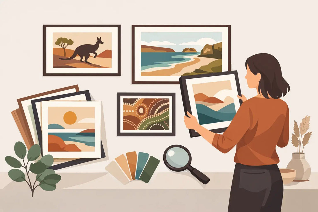 How to Choose Australian Framed Art - CJL Captures