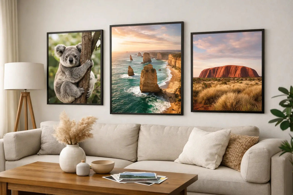 How to Decorate With Australian Photo Prints - CJL Captures