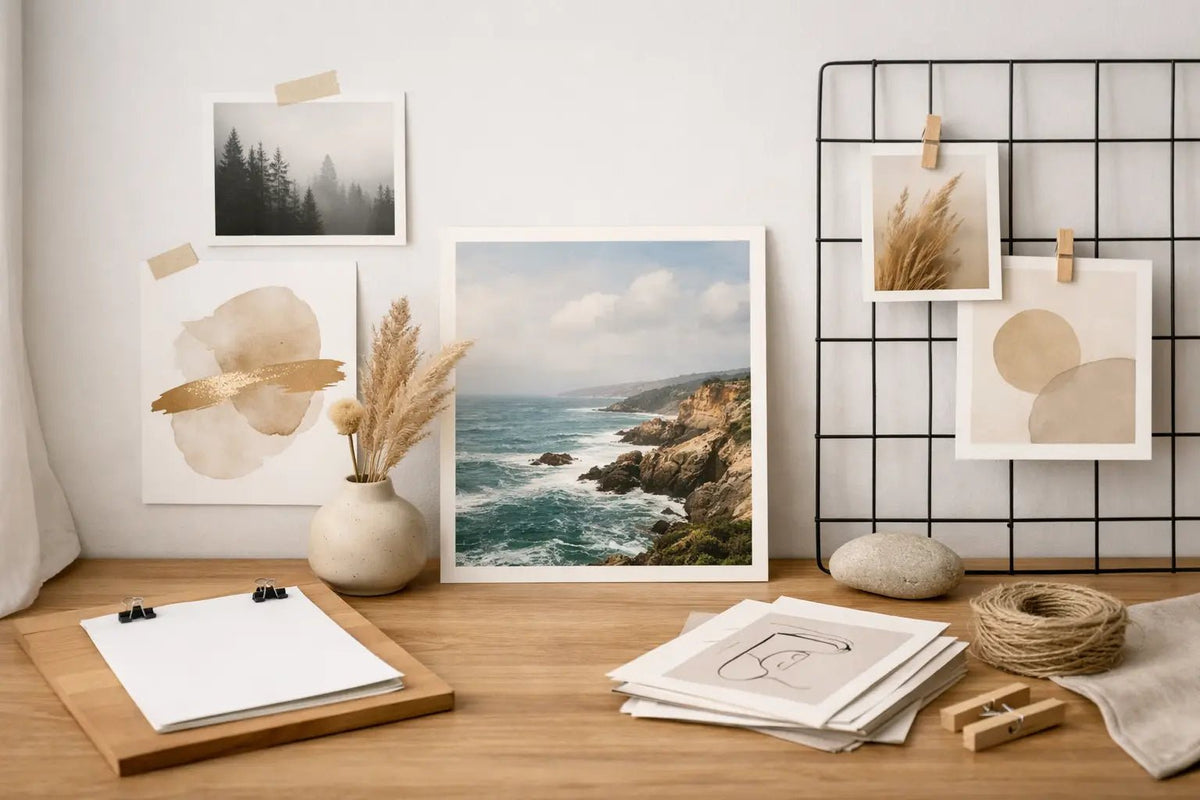 How to Display Unframed Prints at Home - CJL Captures