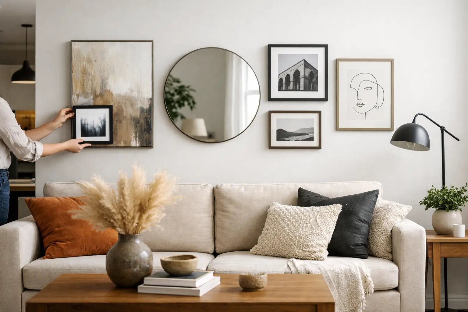 How to Style Apartment Wall Decor Well - CJL Captures