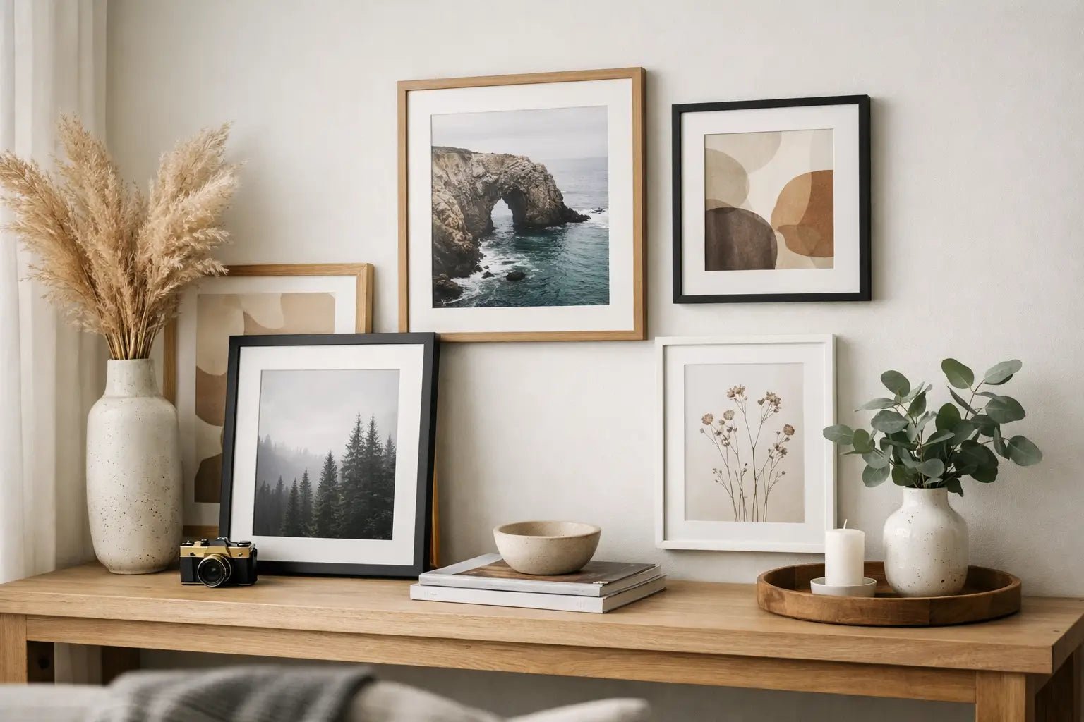 How to Style Framed Prints at Home - CJL Captures