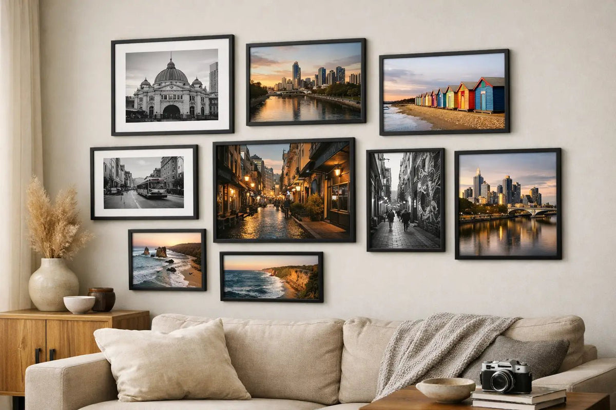 How to Style Melbourne Photo Walls at Home - CJL Captures